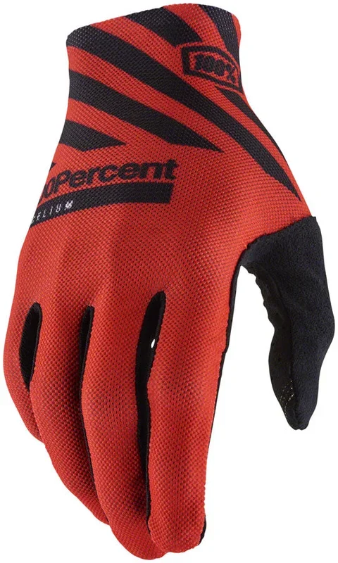 Celium Gloves – Racer Red Full Finger Mens Small