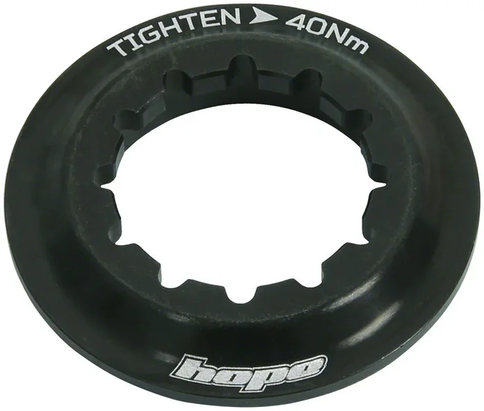 Center Lock Disc Lockring – Black
