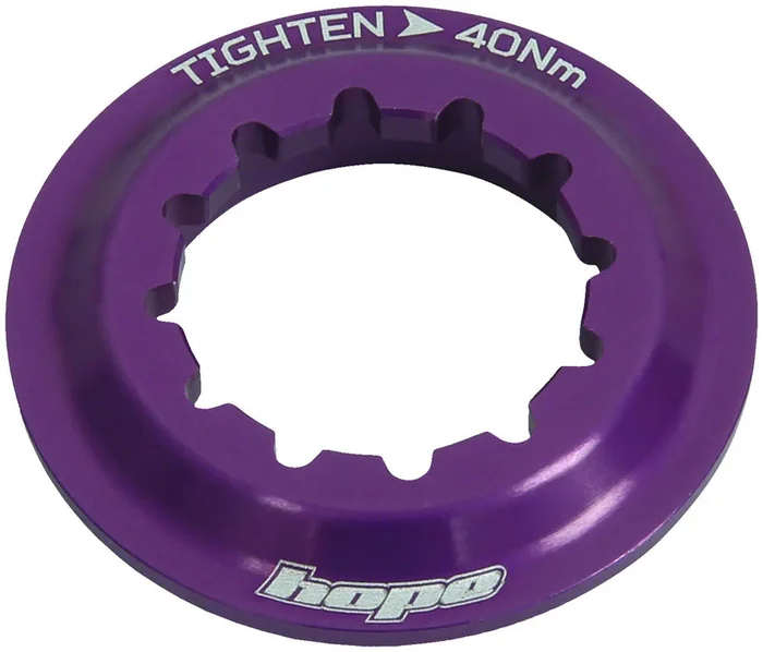 Center Lock Disc Lockring – Purple