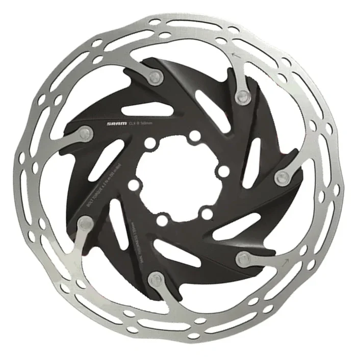 CenterLine XR Disc Brake Rotor – 160mm 6-Bolt Silver/Black