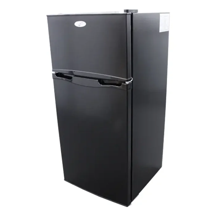 Challenger Fridge/Freezer with Interchangeable Door 102L 12V/24V – Black