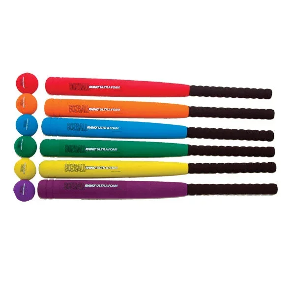 Champion Sports Rhino Ultra Foam Bat And Ball Set