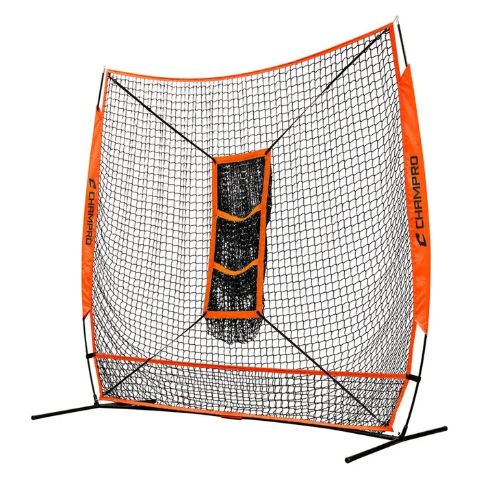 Champro MVP Portable Training Net with TZ3 Training Zone – 5′ x 5′