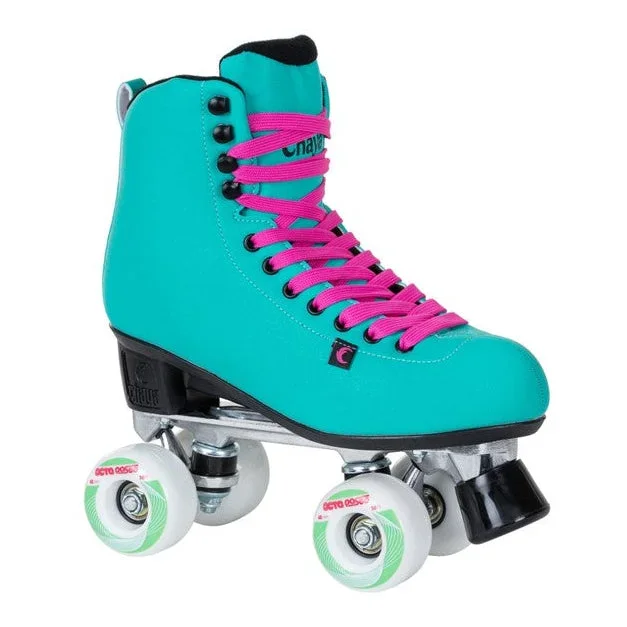 Chaya Melrose Deluxe Turquoise Roller Skates