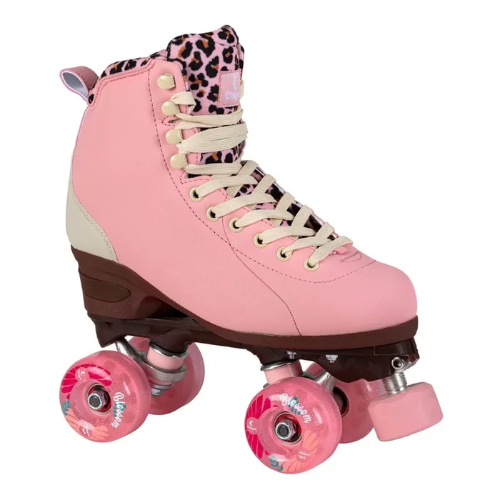 Chaya Miyu Pink Leopard Roller Skates