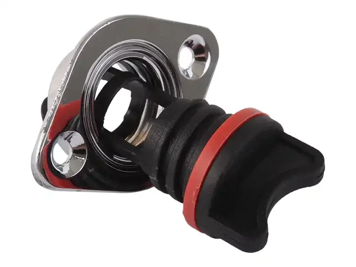 Chrome Plated Brass Bung Set