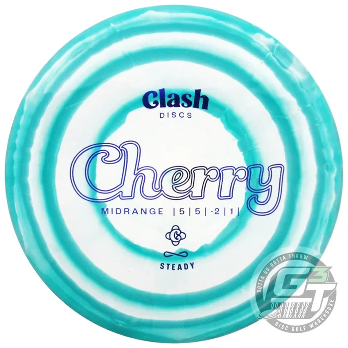 Clash Steady Ring Cherry Midrange Golf Disc