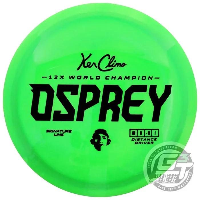 Climo Signature Line Osprey Distance Driver Golf Disc