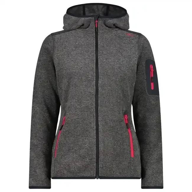 cmp jacket fix hood antracite