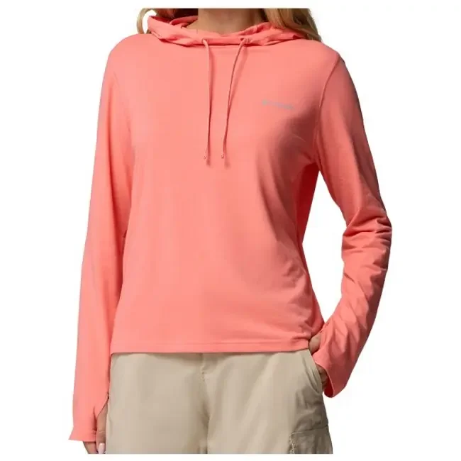 columbia sweatshirt sun trek ls hoodie ii alpenglow