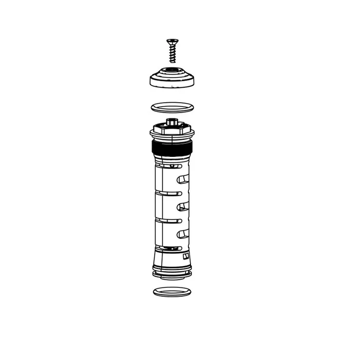 Compression Damper Bluto A1/Reba A7 80-100mm/120mm Crown Adjust Motion Control RL