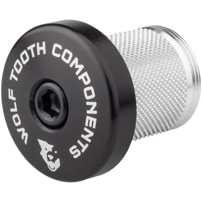 Compression Plug with Integrated Spacer Stem Cap Black