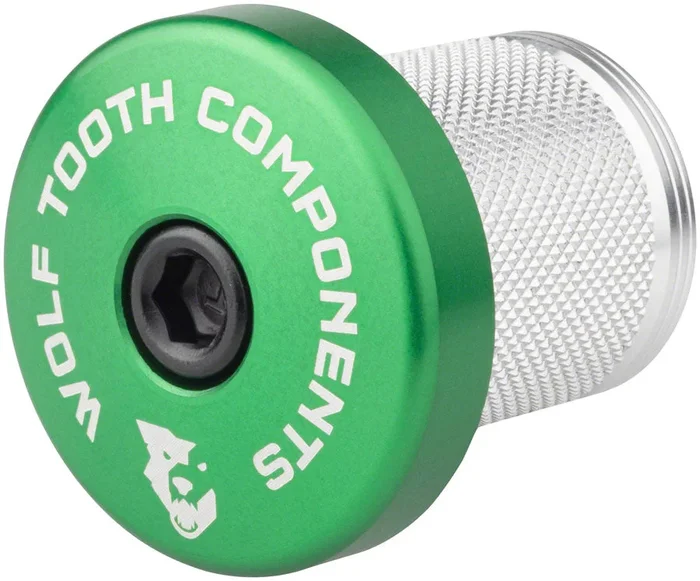 Compression Plug with Integrated Spacer Stem Cap Green