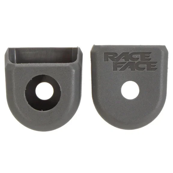 Crank Boots: For Carbon Cranks 2-Pack Gray