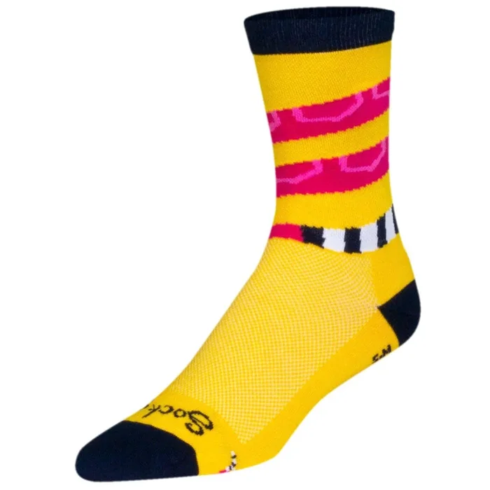 Crew Rattle Bike Socks – Yellow