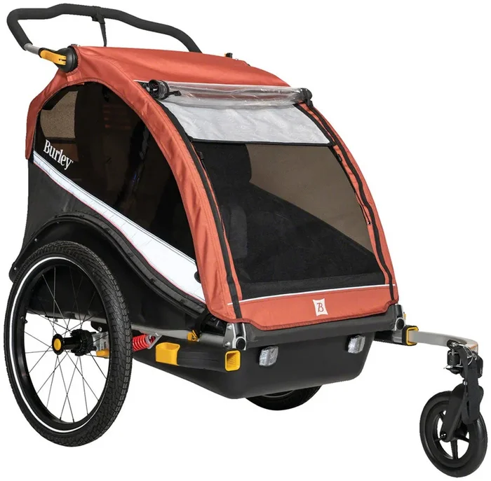 Cub X Child Trailer – Double Sandstone Red