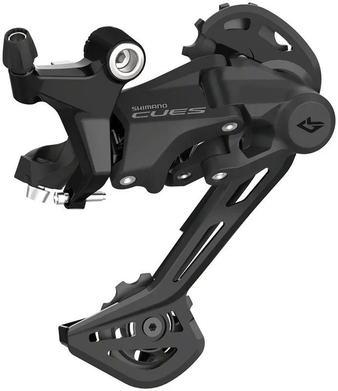 CUES RD-U4020-SGS Rear Derailleur – 9-Speed Shadow Design Direct Attach Medium Cage BLK