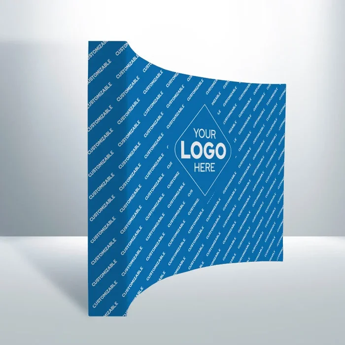 Custom Curved Popup Display Large