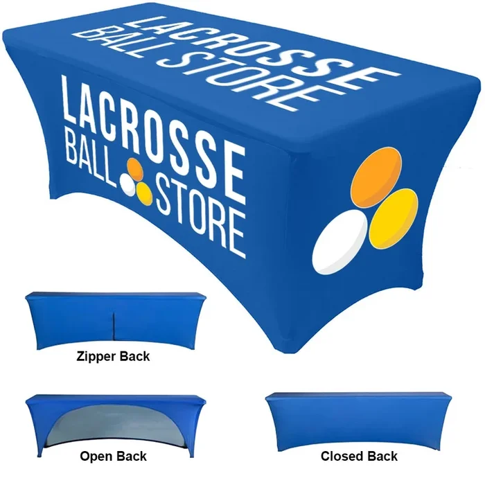 Custom Dye Sublimated Stretch Table Cover