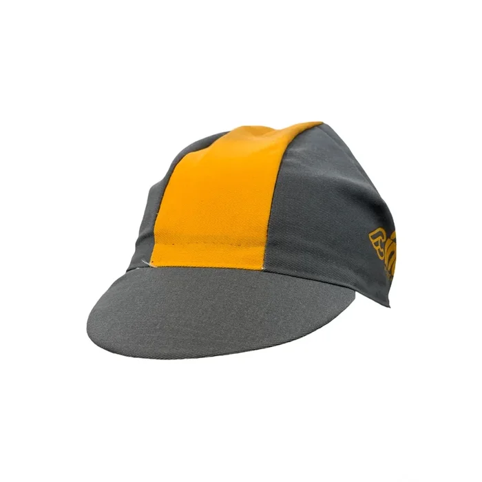 Cycling CapWe Bike Harder Yellow