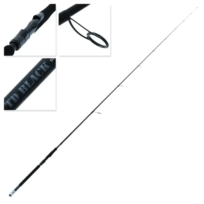 Daiwa 21 TD Black Supercasta 762MHFS Spinning Softbait Rod 7ft 6in 5-10kg 2pc