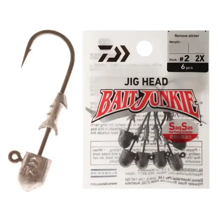 Daiwa BaitJunkie 2X Jig Head 2