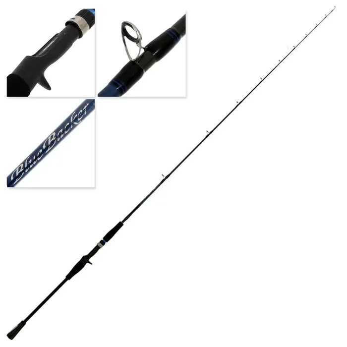 Daiwa Blue Backer LJ 602MHB Trigger Overhead Rod 6ft PE1-3 2pc