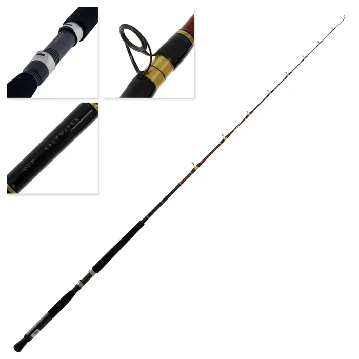 Daiwa VIP 865H Boat Overhead Rod 6ft 6in 20-50lb 1pc