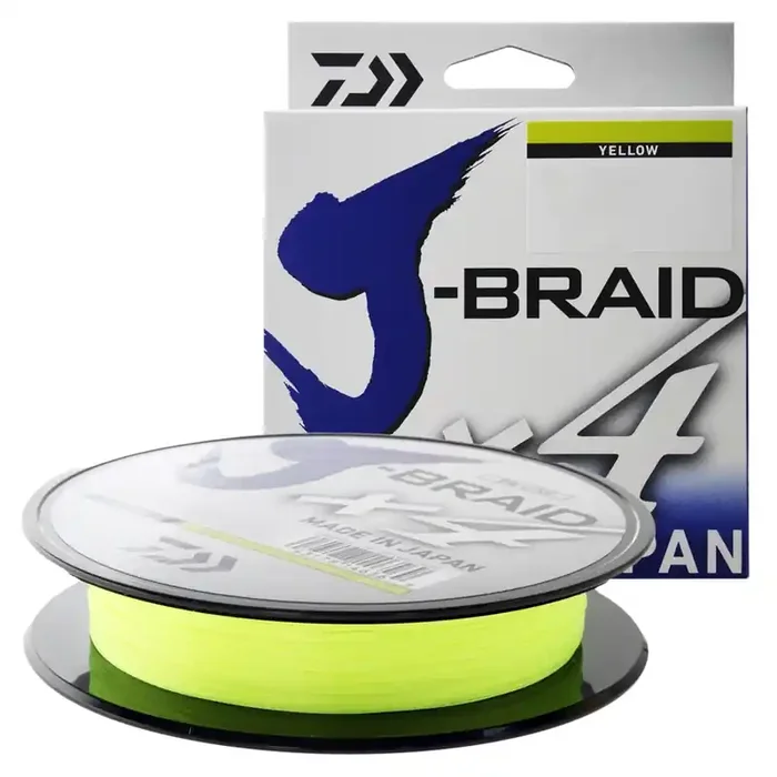 Daiwa X4 J-Braid Yellow 135m