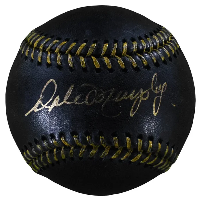 Dale Murphy Signed Rawlings Official MLB Black & Gold Baseball (JSA)