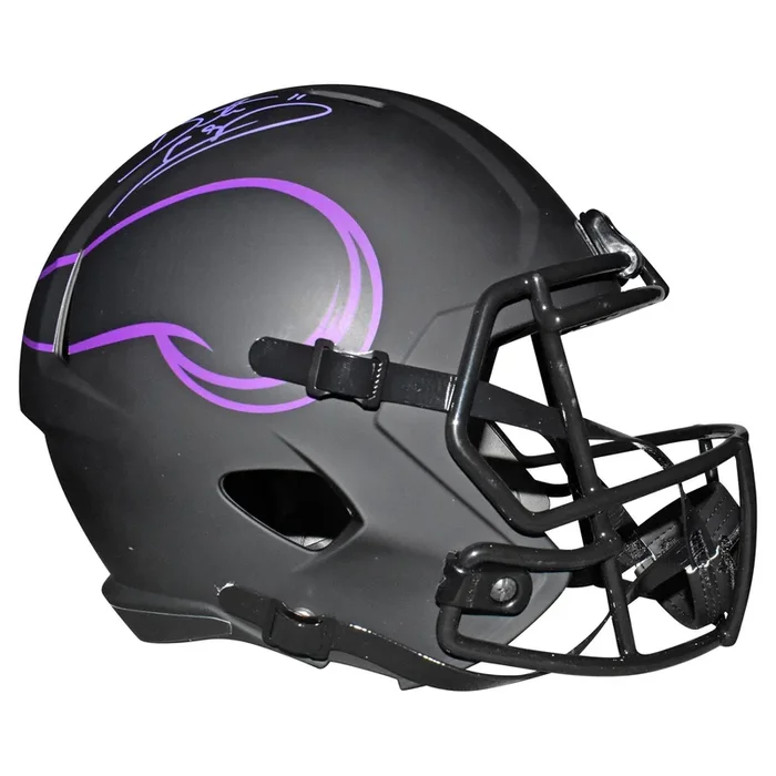 Daunte Culpepper Signed Minnesota Vikings Eclipse Speed Full-Size Replica Football Helmet (JSA)