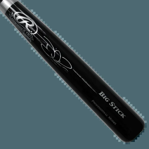 David Ross Autographed Full Size Rawlings Black Baseball Bat (JSA)
