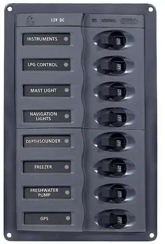 DC Panel – 8-Way – Vertical