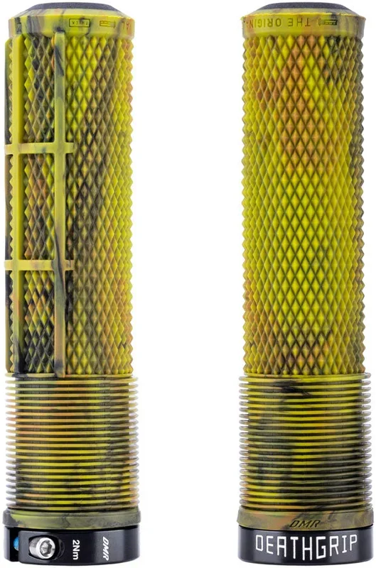 DeathGrip 2 Flangeless Grips – Thick Lock-On Camo