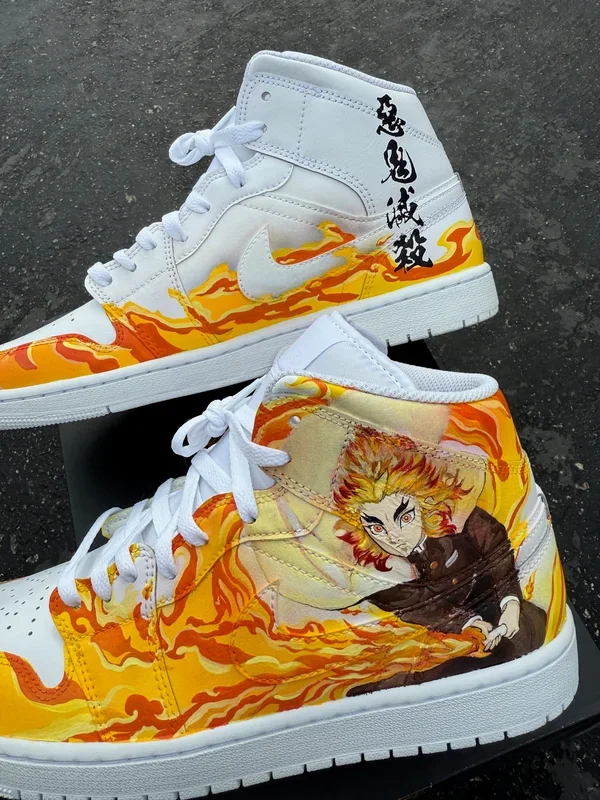 Demon Slayer Jordan 1 Mid – send in – Full Invoice