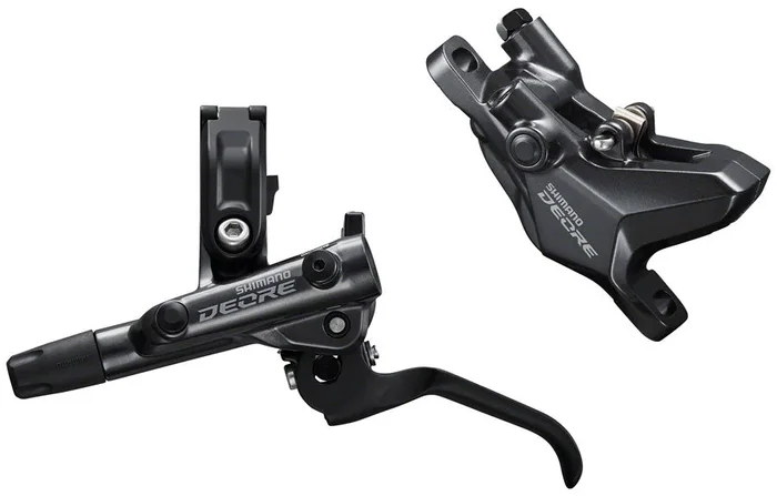 Deore BL-M6100/BR-M6100 Disc Brake Lever – Front Hydraulic Resin Pads Gray