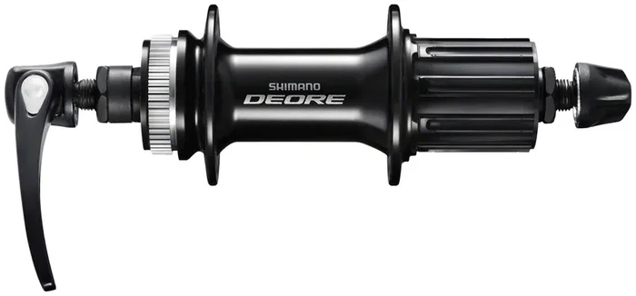 Deore FH-M6000 Rear Hub – QR x 135mm Center-Lock 11spd Black 32H
