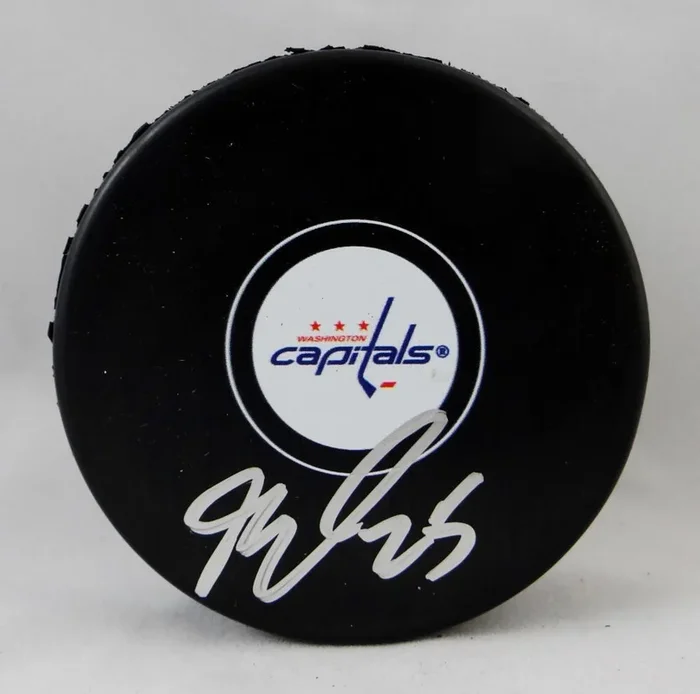 Devante Smith-Pelly Autographed Washington Capitals Hockey Puck- Fanatics Auth