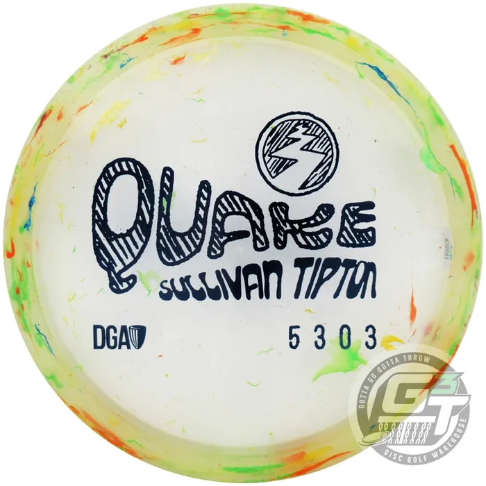 DGA Limited Edition 2025 Tour Series Sullivan Tipton Granite Blend Quake Midrange Golf Disc