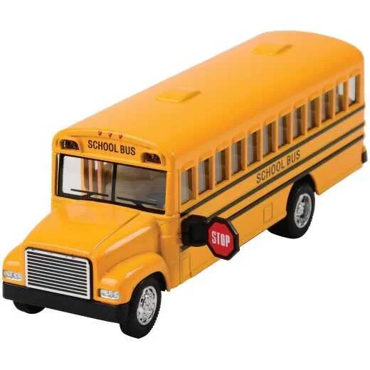 Diecast School Bus 6.5 in