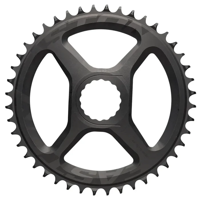 Direct Mount CINCH Chainring – 38t 12-Speed For Flattop Chains Black