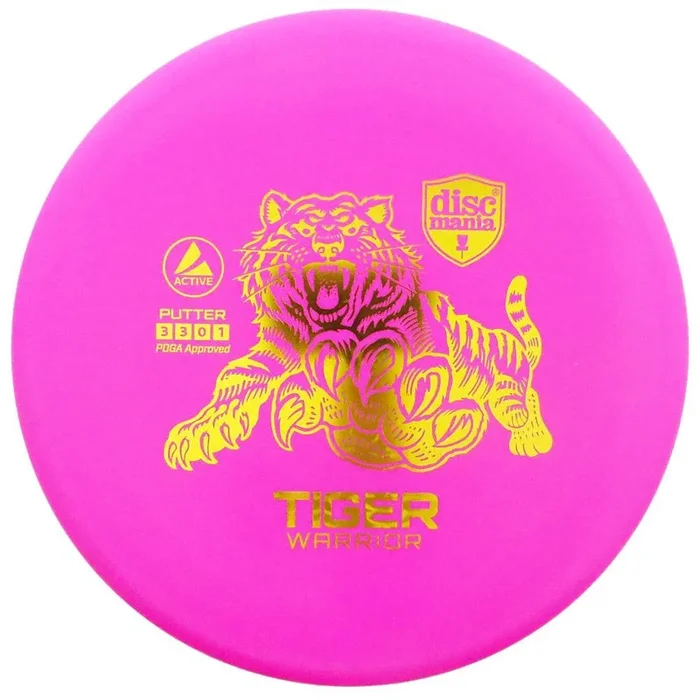 Discmania Active Base Tiger Warrior Putter Golf Disc