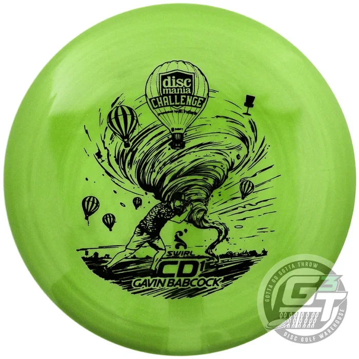 Discmania Limited Edition 2025 Gavin Babcock x Discmania Challenge Swirl S-Line CD1 Control Driver Distance Driver Golf Disc