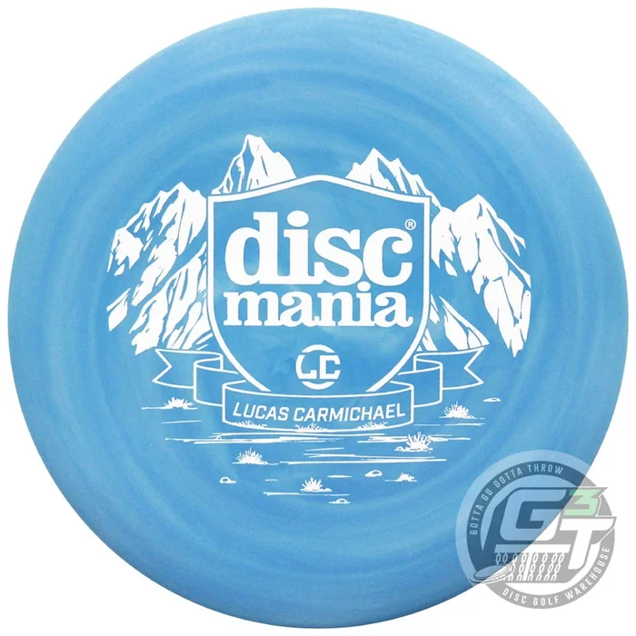 Discmania Limited Edition 2025 Shield Team Series Lucas Carmichael Swirl D-Line Flex 2 P2 Pro Putter Golf Disc