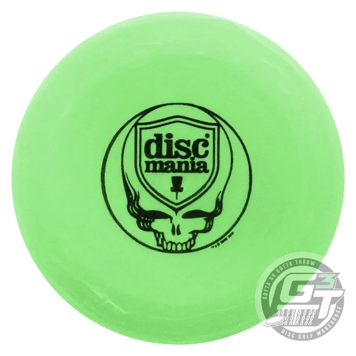 Discmania Limited Edition Grateful Dead Shield Your Face Zing Mini Putter Marker Disc