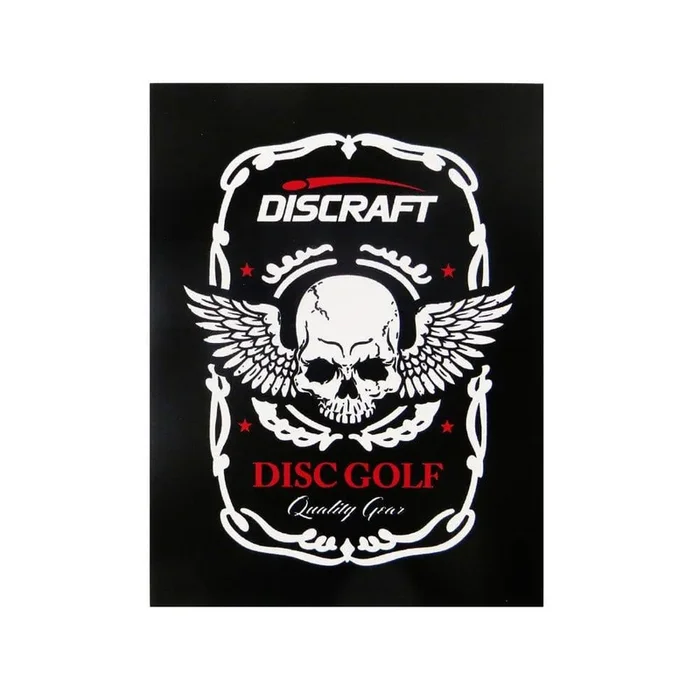 Discraft 2015 Ace Race Winged Skull Sticker