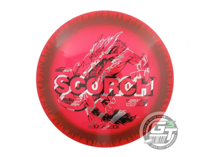 Discraft FuZed Line Scorch w/ Flame Pattern Distance Driver Golf Disc (Individually Listed)