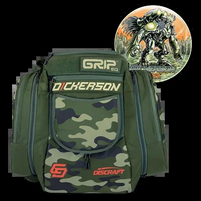 Discraft GripEQ Chris Dickerson AX5 Signature Series Backpack Disc Golf Bag