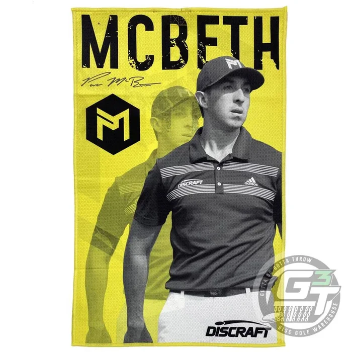 Discraft Paul McBeth Microfiber Disc Golf Towel
