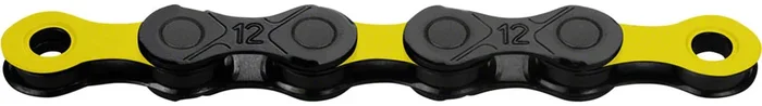 DLC 12 Chain – 12-Speed 126 Links Black/Yellow